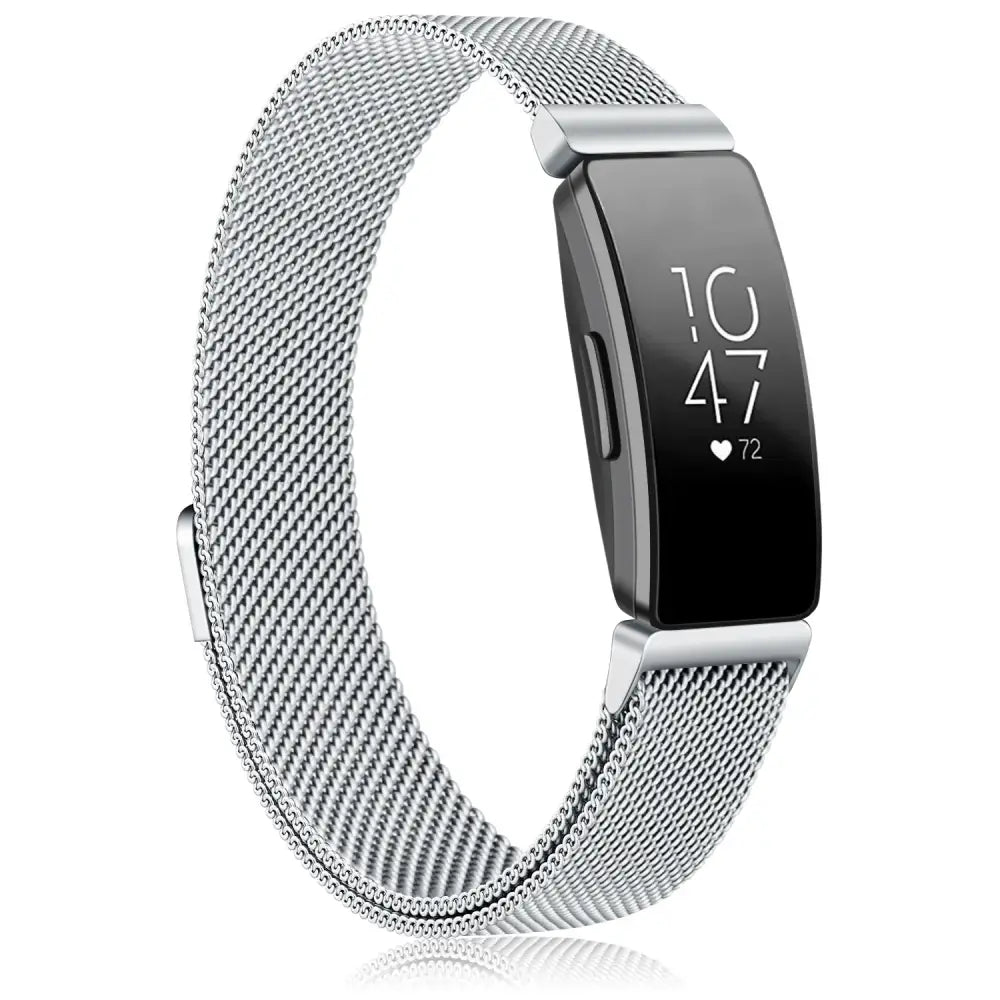 Metal Strap for the Fitbit Inspire/ACE 2/3 Series (available in 10 colours) - Silver / Fitbit Inspire - TWS