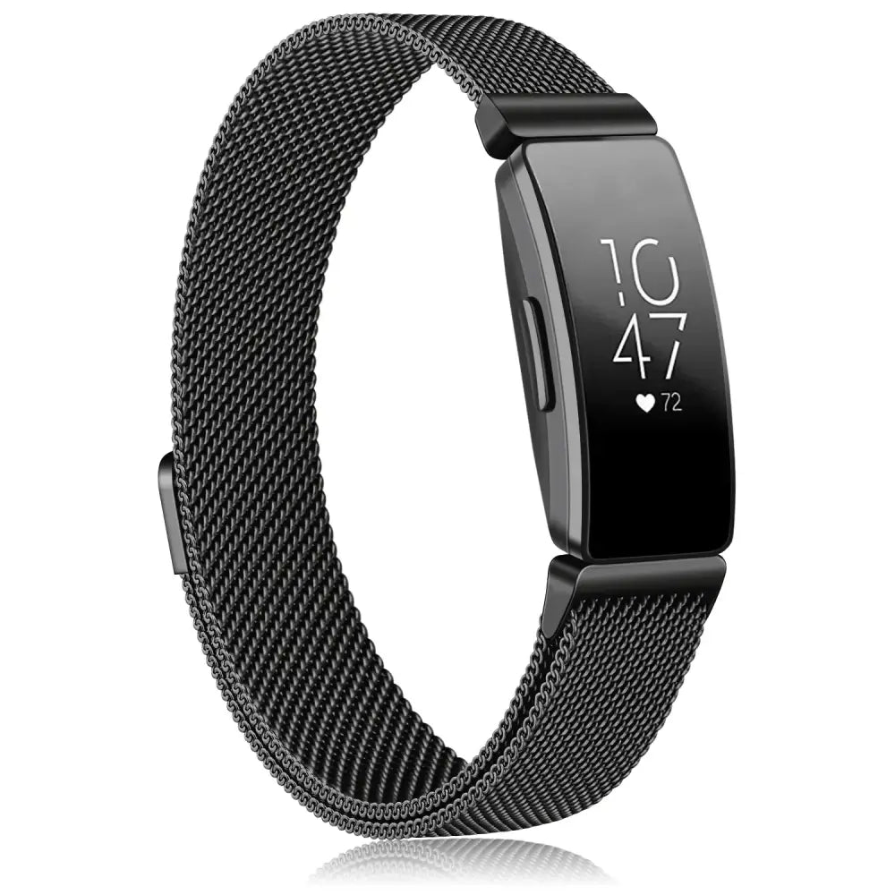 Metal Strap for the Fitbit Inspire/ACE 2/3 Series (available in 10 colours) - Black / Fitbit Inspire - TWS