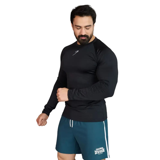 Midnight Fullsleeves T-shirt Black - Tshirts