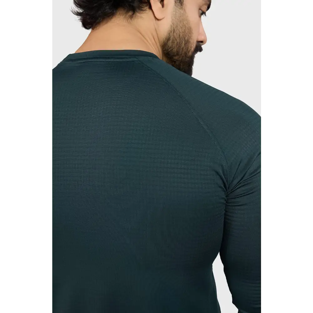 Midnight Fullsleeves T-shirt Sea Green - Tshirts