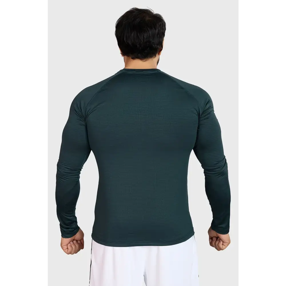 Midnight Fullsleeves T-shirt Sea Green - Tshirts