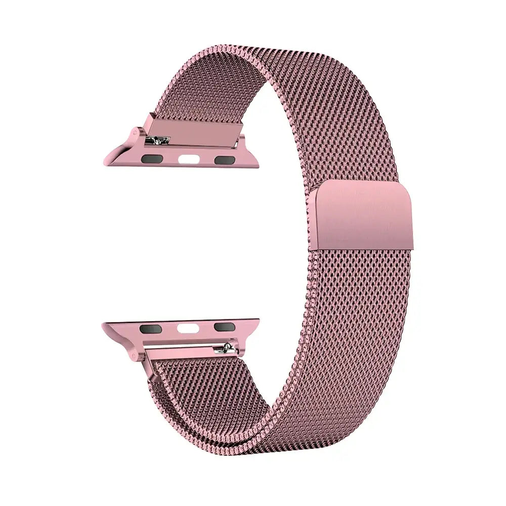 Milanese Loop Strap for the Apple Watch Ultra & Series 3–10 (10 colours available) - Rose Pink / 38 40 41 42mm - TWS