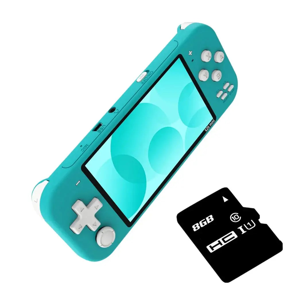 Mini 4.3’’ Handheld Game Console – 8/32GB (4 colours available) - Green - 8GB / Game Console - 9eight5