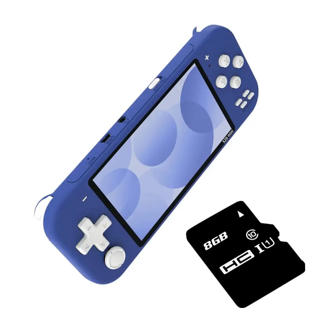 Mini 4.3’’ Handheld Game Console – 8/32GB (4 colours available) - Blue - 8GB / Game Console - 9eight5
