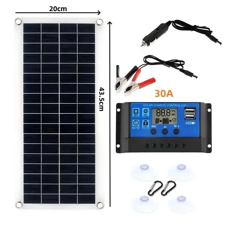 Mini Flexible Solar Charger 5V (different sets available) - PWM Controller Kit / Solar Panel - SS