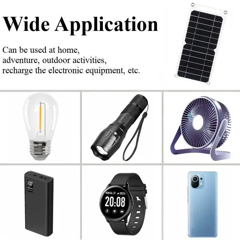Mini Flexible Solar Charger 5V (different sets available) - SS