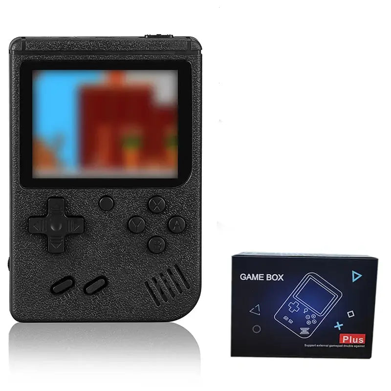 Mini Handheld Game Console – 400 Built-in Games (various types available) - Black-Single / Game Console - 9eight5