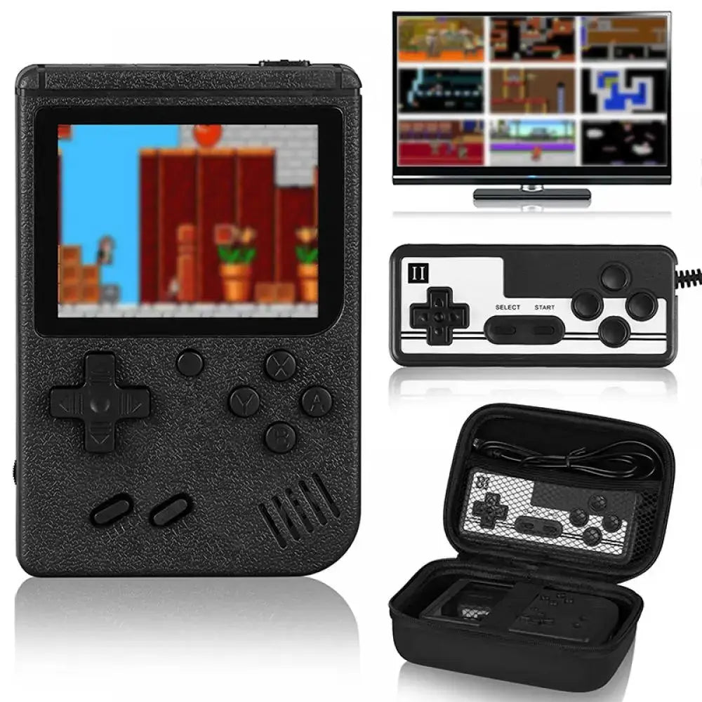 Mini Handheld Game Console – 400 Built-in Games (various types available) - 9eight5