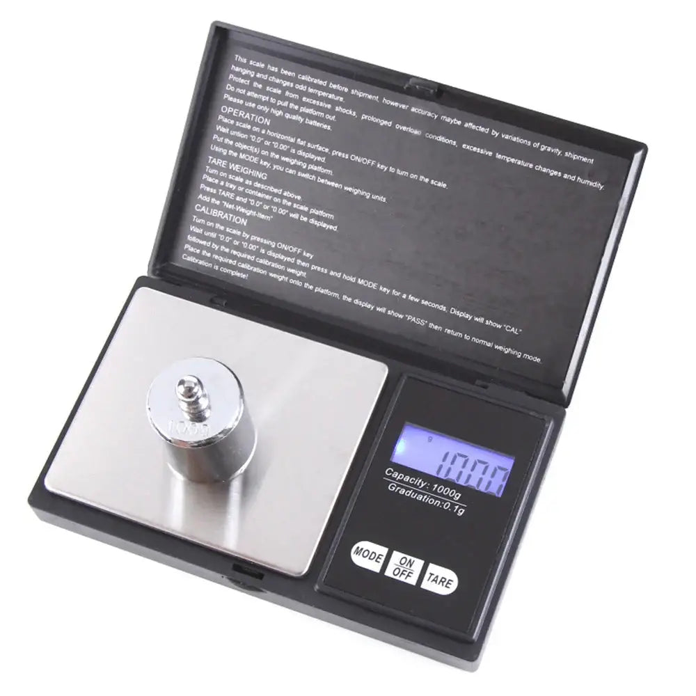 Mini Jewelry Pocket Scale 0.01g Digital Stainless Steel Portable Balance (4 sizes available) - SS