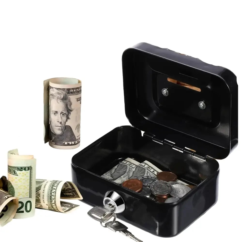 Mini Key Lock Money Safe Box (available in 4 colours) - SS