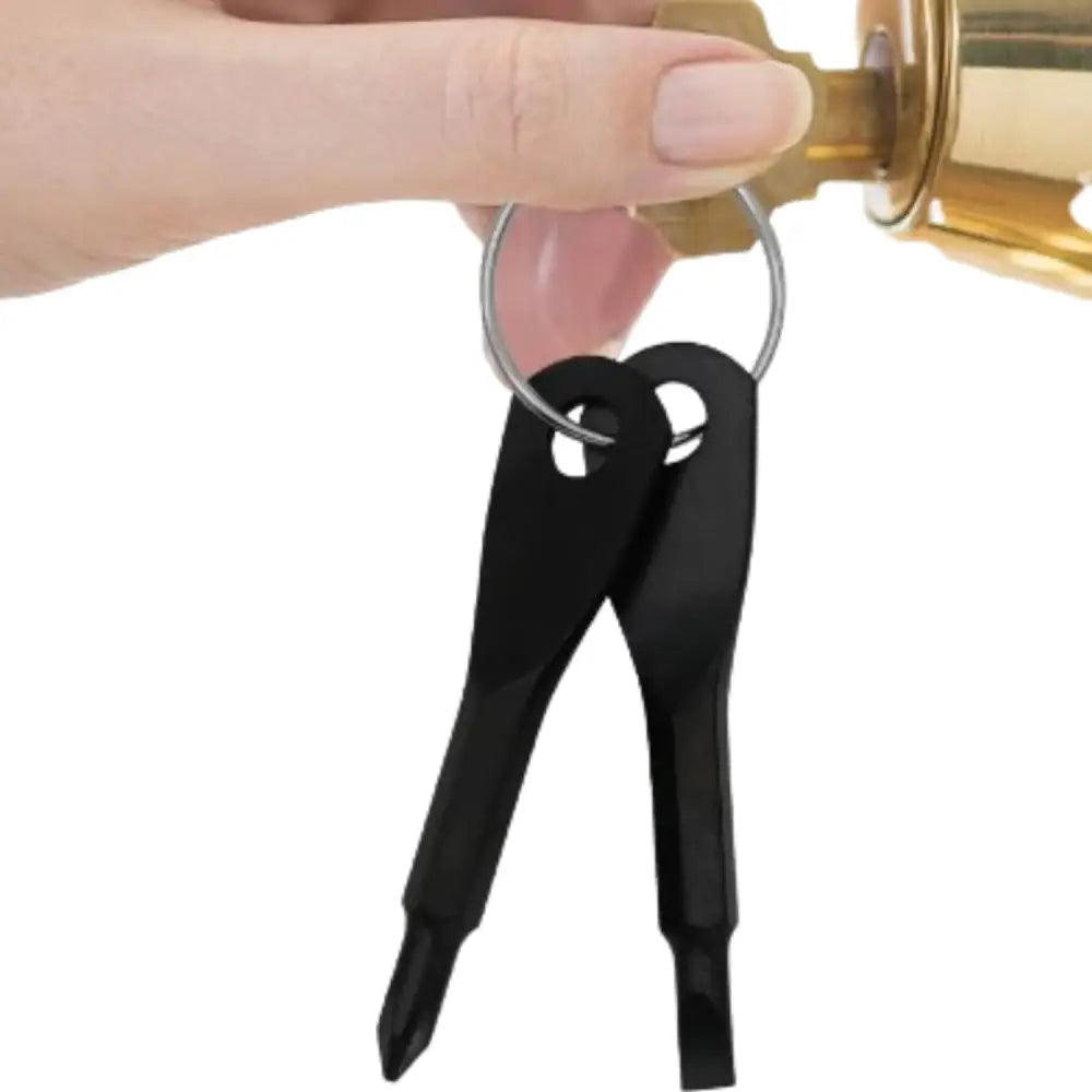 Mini Keychain Screwdriver Tool – Phillips & Slotted (2 colours available) - HBC