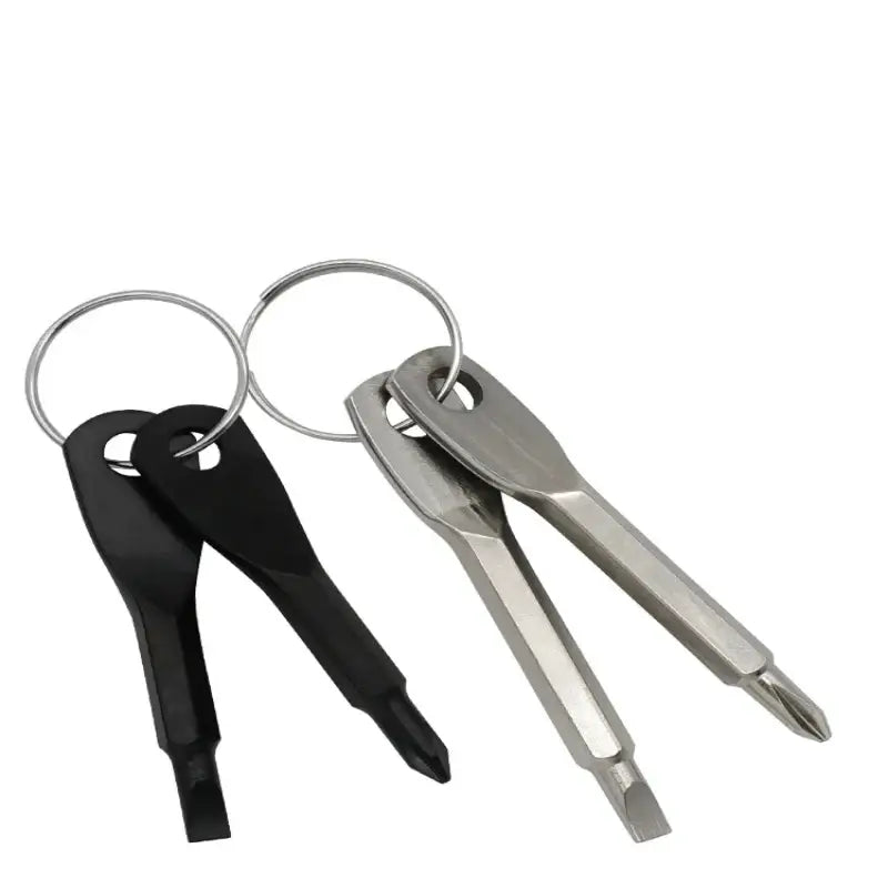 Mini Keychain Screwdriver Tool – Phillips & Slotted (2 colours available) - HBC