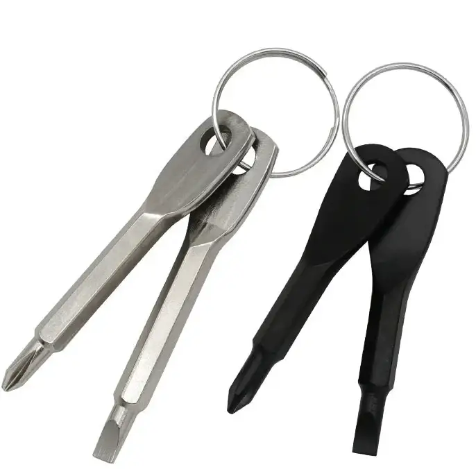 Mini Keychain Screwdriver Tool – Phillips & Slotted (2 colours available) - HBC