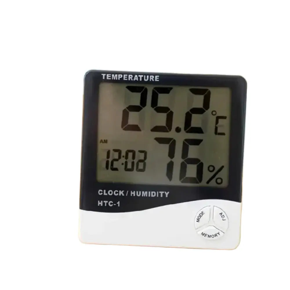 Mini LCD Digital Thermometer Hygrometer for Indoor Use (available in 2 types in packaging) - HBC