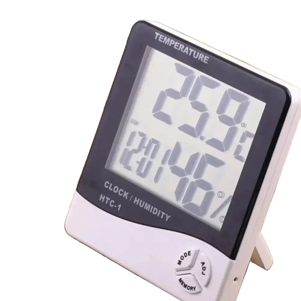 Mini LCD Digital Thermometer Hygrometer for Indoor Use (available in 2 types in packaging) - HBC