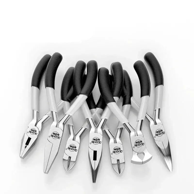 Mini Pliers (available in 9 different types) - Mini Pliers - Set 8pcs - HBC