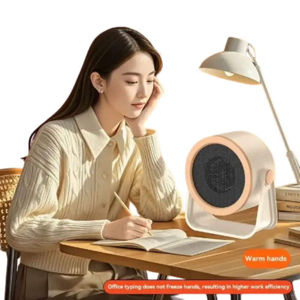 Mini Portable Desktop Heater – Low Noise Rapid Heating - SS