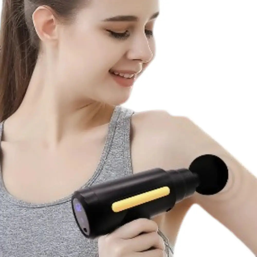 Mini Portable Fascia Massage Gun – Electric Percussion Pistol Massager - HBC
