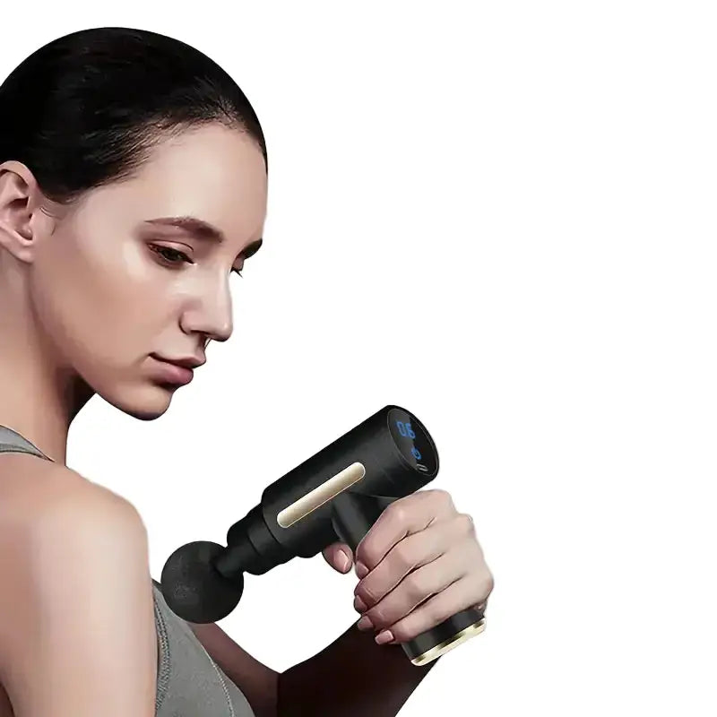 Mini Portable Fascia Massage Gun – Electric Percussion Pistol Massager - HBC