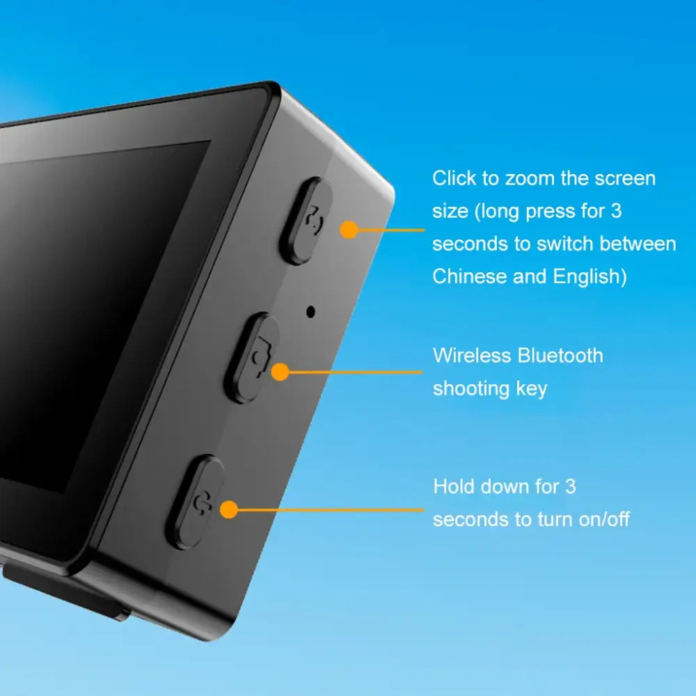 Mini Portable Wireless Selfie Screen Display for iPhone & Android Rear Camera - 9eight5