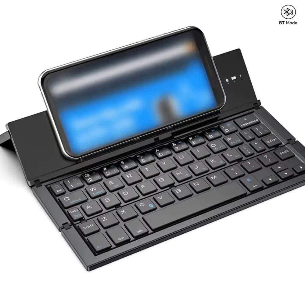 MOFii Foldable Bluetooth Wireless Keyboard - Rose Gold / English Layout