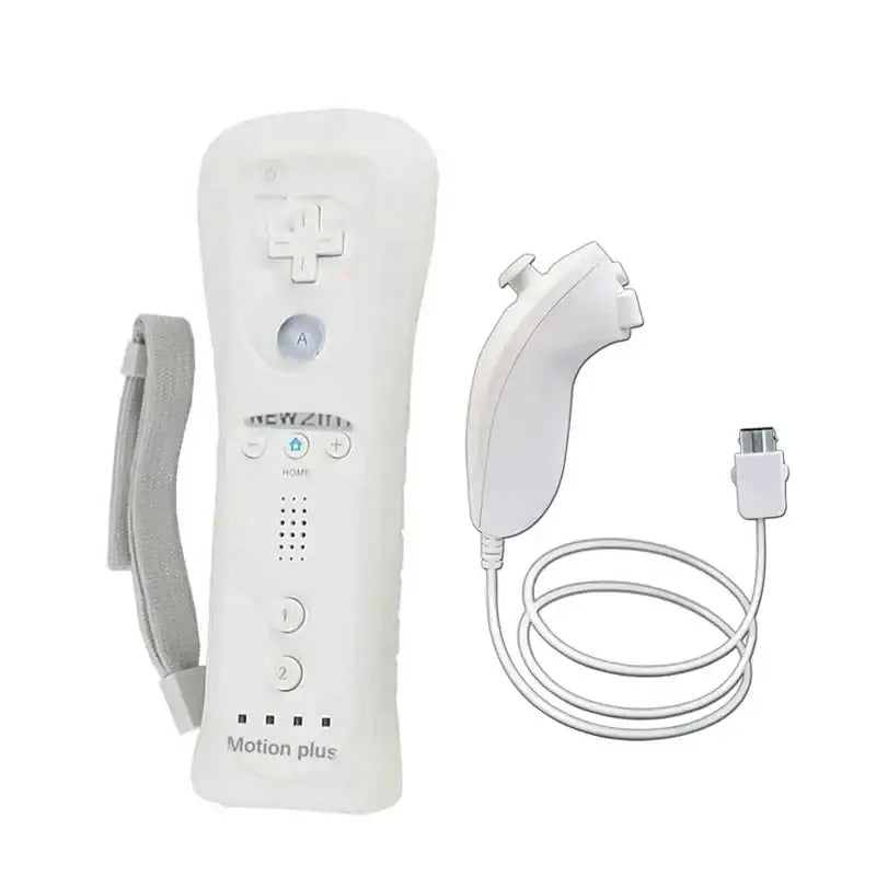 Motion Plus Remote & Nunchuk – Replacement with Silicone Case for Wii/Wii U - 9eight5