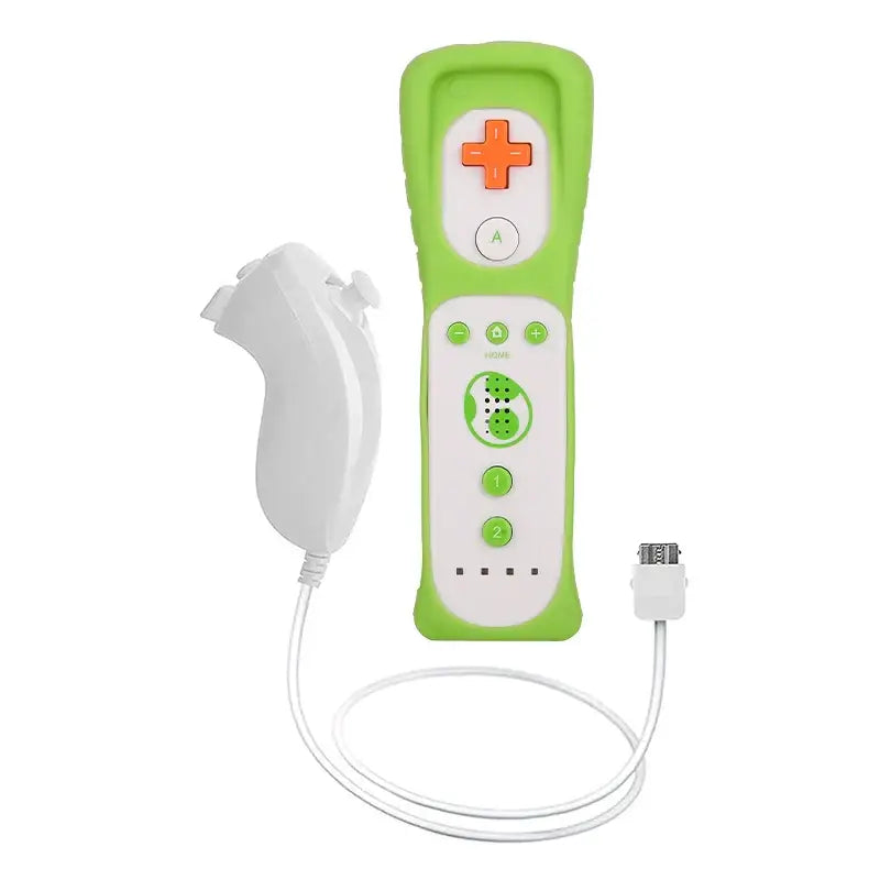 Motion Plus Remote & Nunchuk (various colours available) - 1 Set Green / Controller - 9eight5