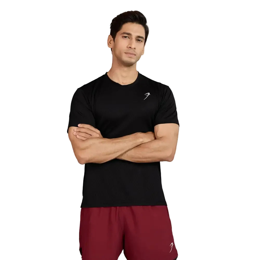 Motion Running T-shirt Black - T-shirts