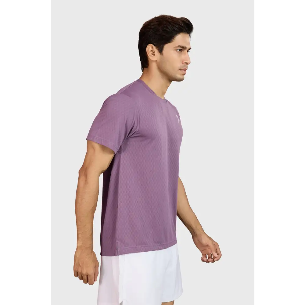 Motion Running T-shirt Plum - T-shirts