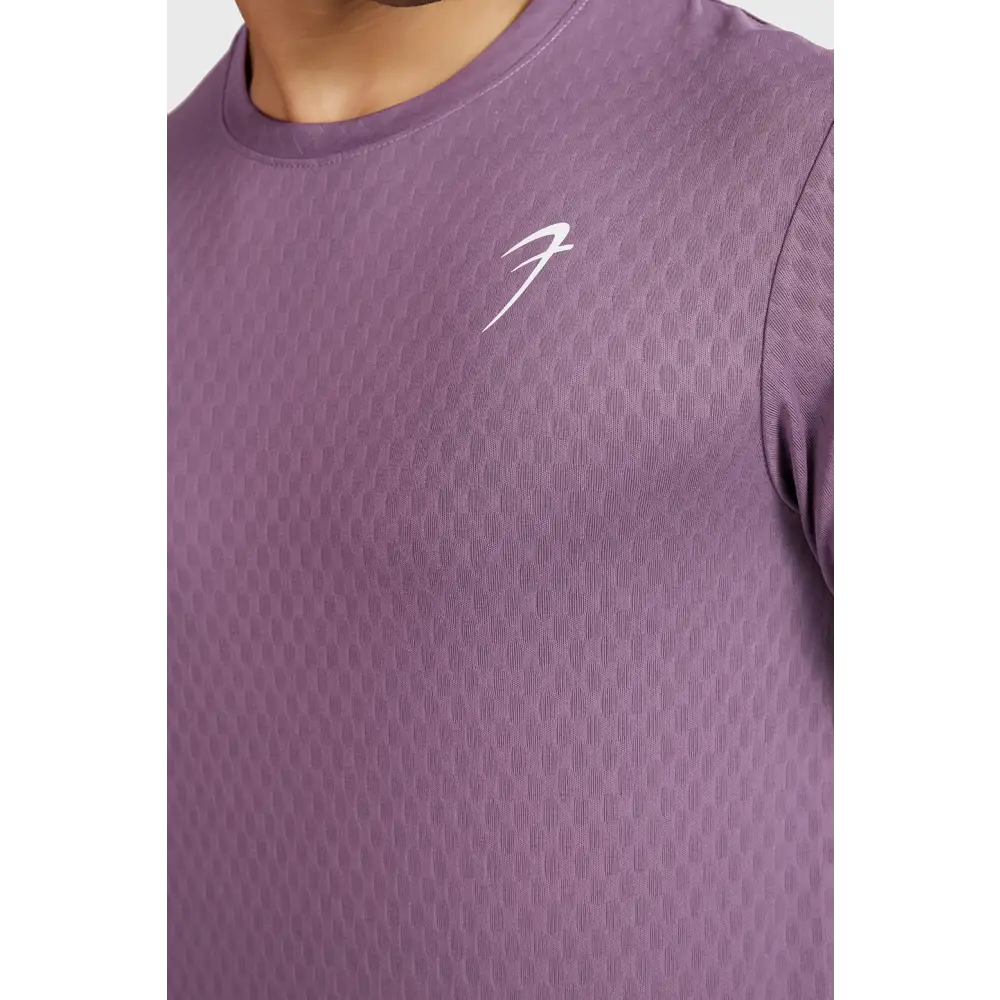 Motion Running T-shirt Plum - T-shirts