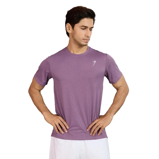 Motion Running T-shirt Plum - T-shirts