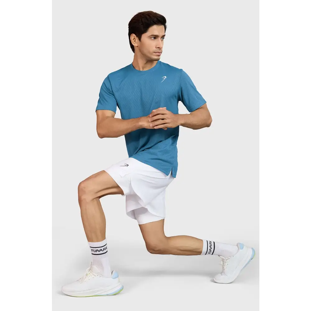 Motion Running T-shirt Teal - T-shirts