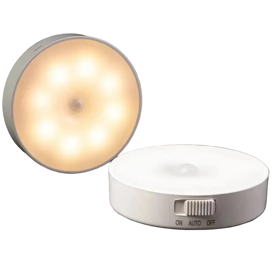 Motion Sensor Light Led USB NightLights Rechargeable Lamp for Bedroom Staircase Hallway Wardrobe Cupboard Lighting