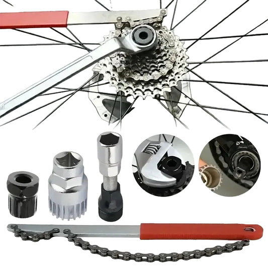 Mountain Bike Card-Type Flywheel Disassembly Special Wrench Card-Type Flywheel Disassembly Chain Wrench Bicycle Repair