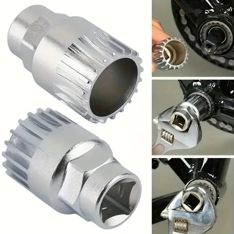 Mountain Bike Card-Type Flywheel Disassembly Special Wrench Card-Type Flywheel Disassembly Chain Wrench Bicycle Repair