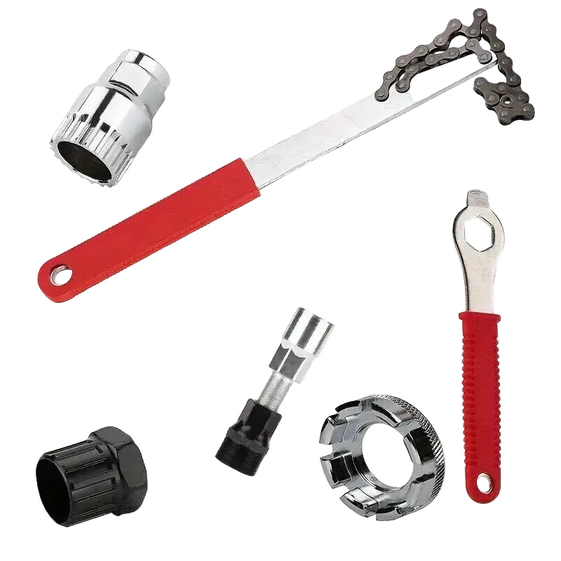 Mountain Bike Card-Type Flywheel Disassembly Special Wrench Card-Type Flywheel Disassembly Chain Wrench Bicycle Repair