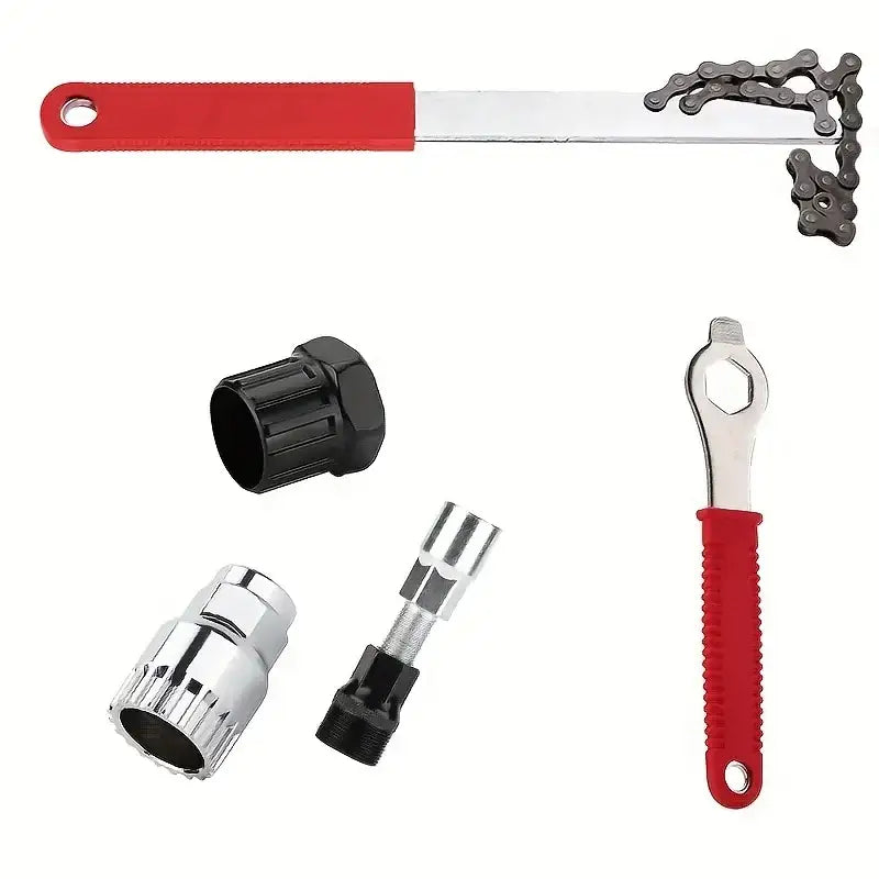 Mountain Bike Card-Type Flywheel Disassembly Special Wrench Card-Type Flywheel Disassembly Chain Wrench Bicycle Repair