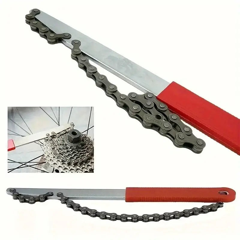 Mountain Bike Card-Type Flywheel Disassembly Special Wrench Card-Type Flywheel Disassembly Chain Wrench Bicycle Repair