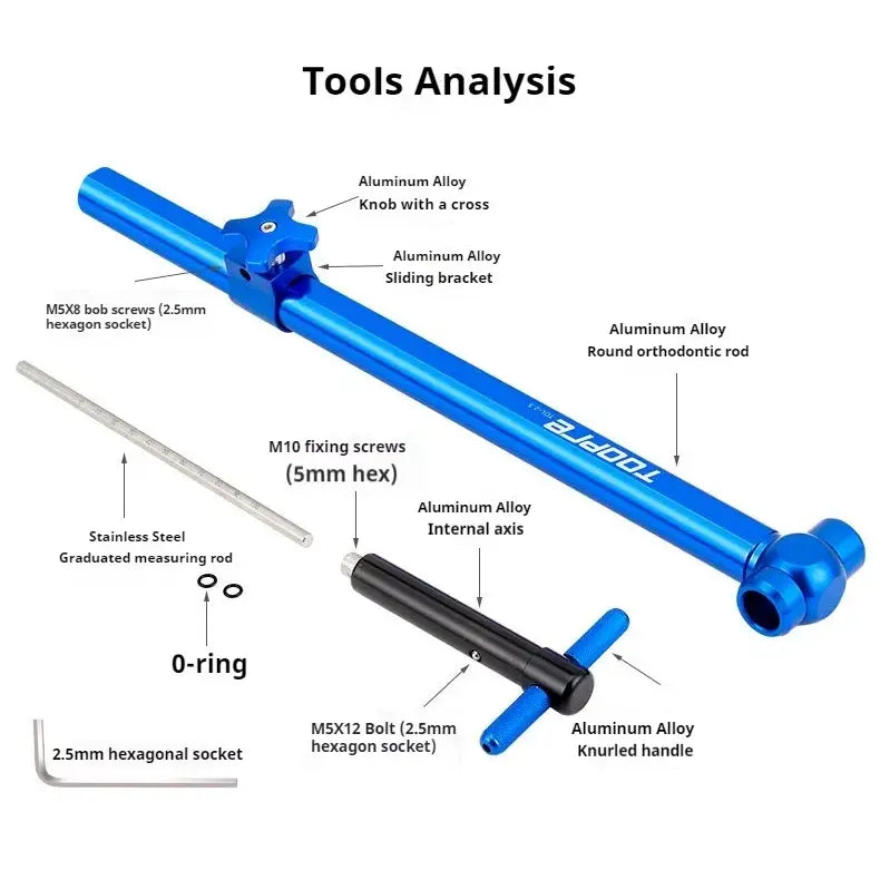 Mountain Bike Frame Tail Hook Corrector Wheel Set Rear Derailleur Eye Pull Tail Hook Correction Repair Tool