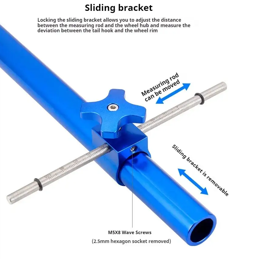 Mountain Bike Frame Tail Hook Corrector Wheel Set Rear Derailleur Eye Pull Tail Hook Correction Repair Tool
