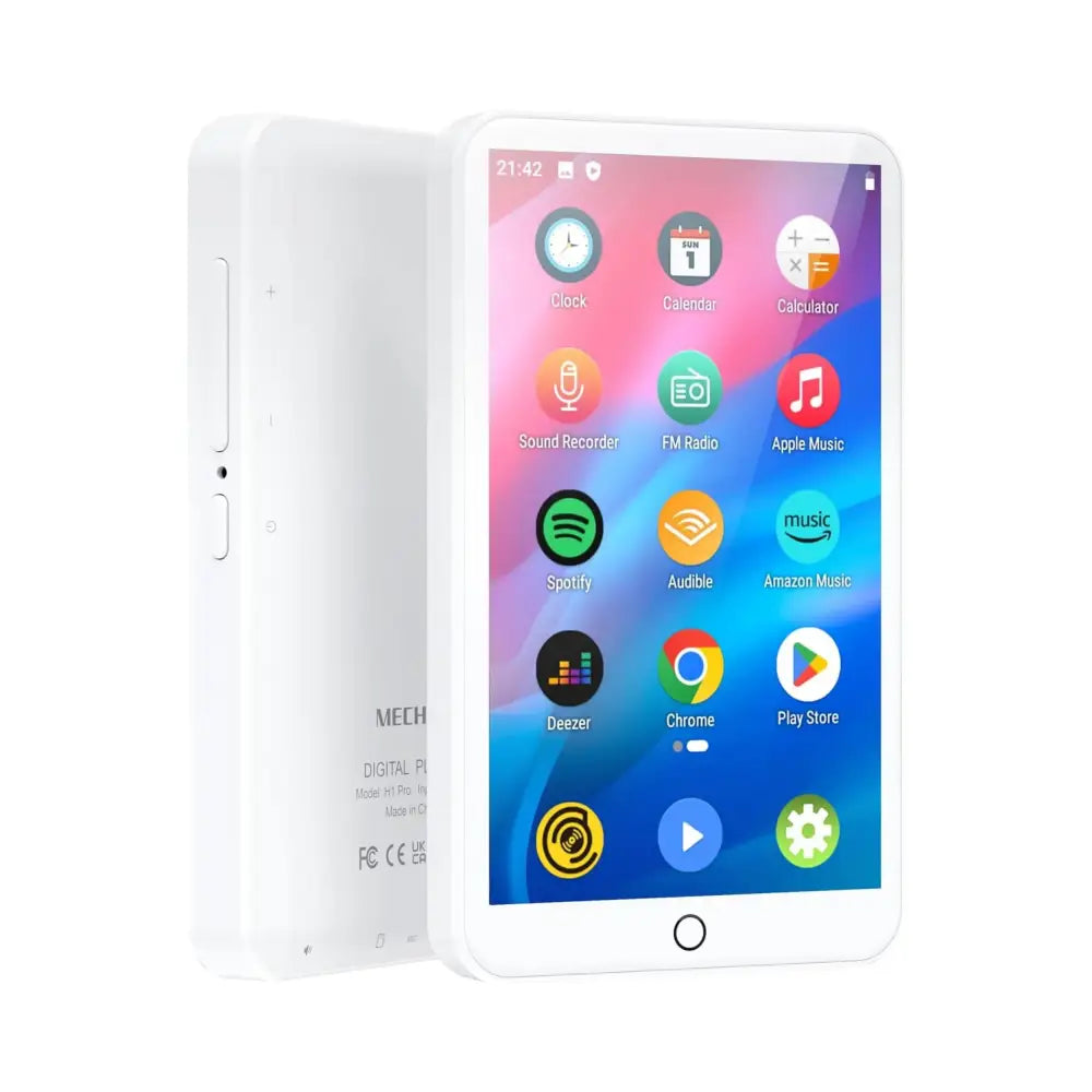 MP3 Player with Bluetooth and WiFi，4’’ Touch Screen Music Player Android 9.0 MTK 8 Core，MP4 Player