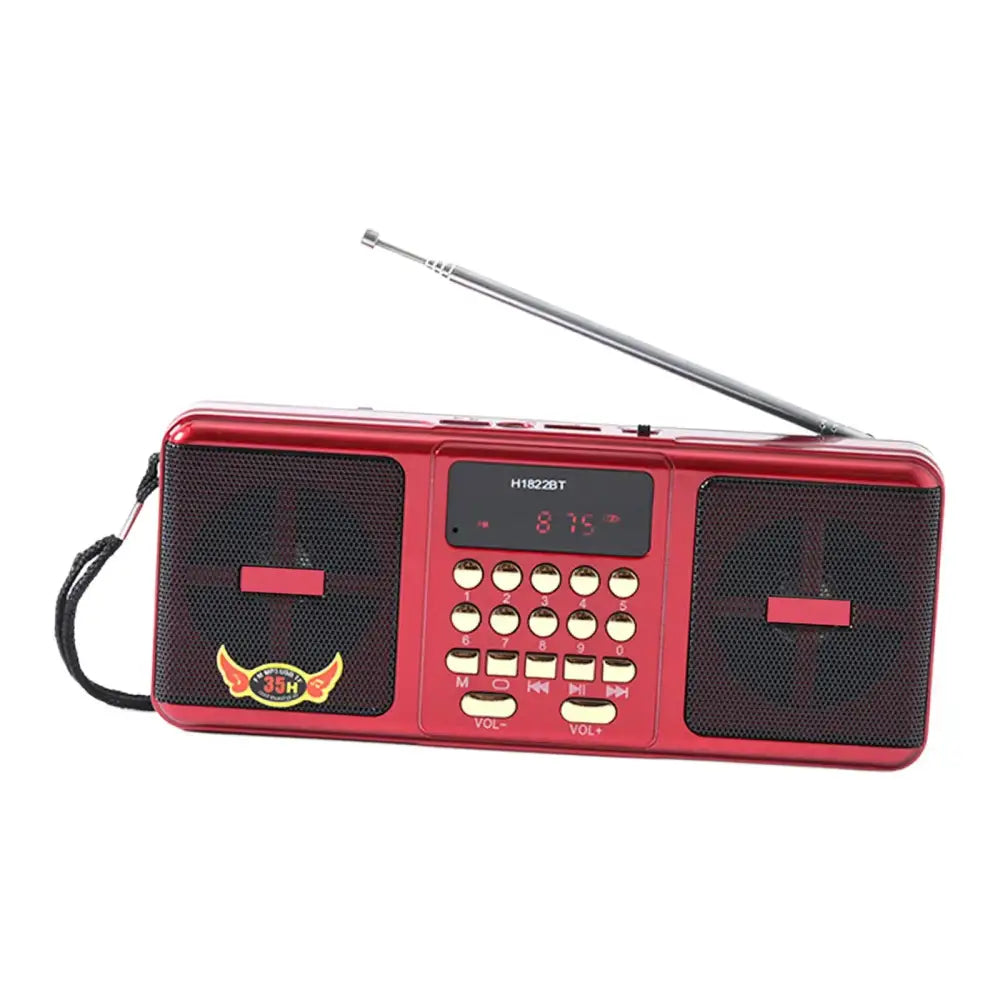Multifunctional Radio Cassette Player 3W AM/FM Radio for Park Home outside Portable Music Player with Cassette Slot