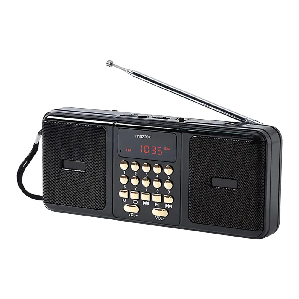 Multifunctional Radio Cassette Player 3W AM/FM Radio for Park Home outside Portable Music Player with Cassette Slot