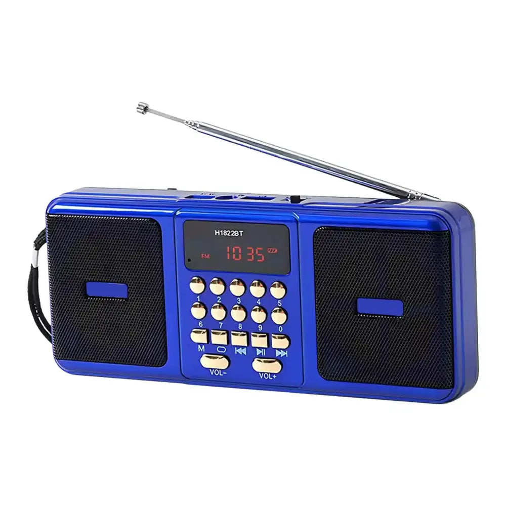 Multifunctional Radio Cassette Player 3W AM/FM Radio for Park Home outside Portable Music Player with Cassette Slot