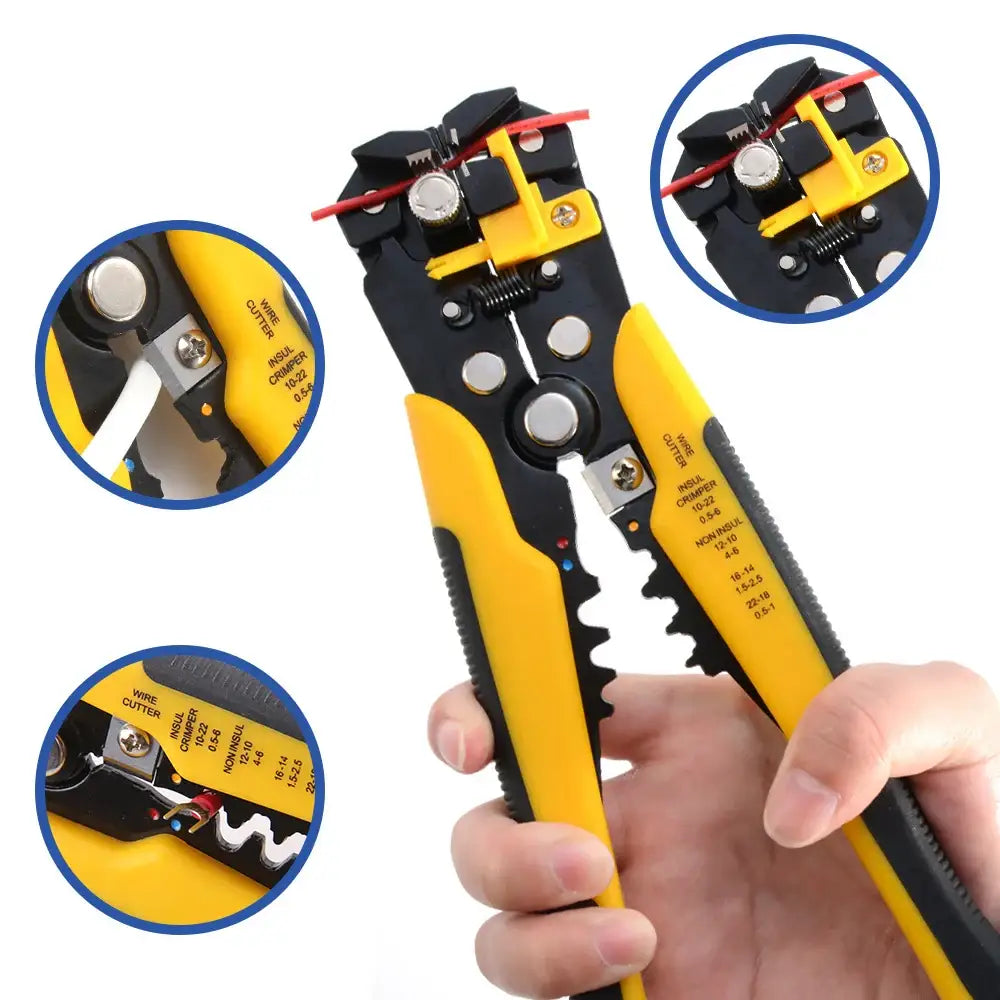 Multifunctional Wire Stripper & Crimper Pliers (different models available) - HBC