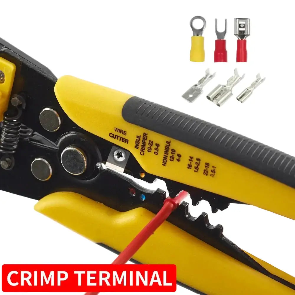 Multifunctional Wire Stripper & Crimper Pliers (different models available) - HBC