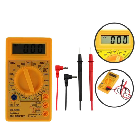 Multimeter With LCD Screen