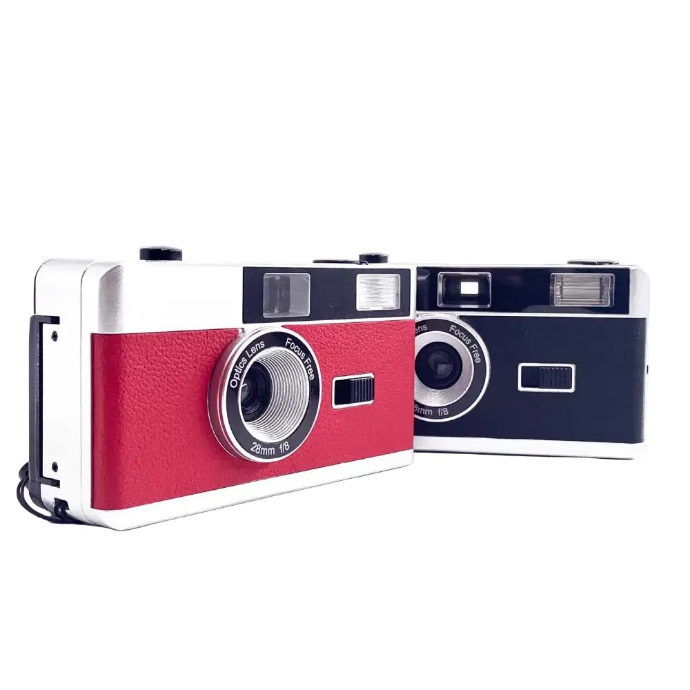 Multiple Use Of Vintage Film Photography Fool Film Camera BHF-02 35MM Film Camera With Flash Iight 135 Non-Disposable