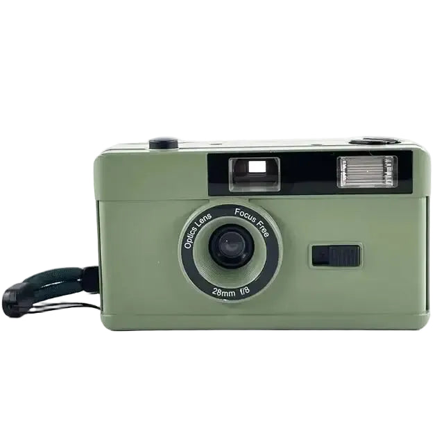 Multiple Use Of Vintage Film Photography Fool Film Camera BHF-02 35MM Film Camera With Flash Iight 135 Non-Disposable