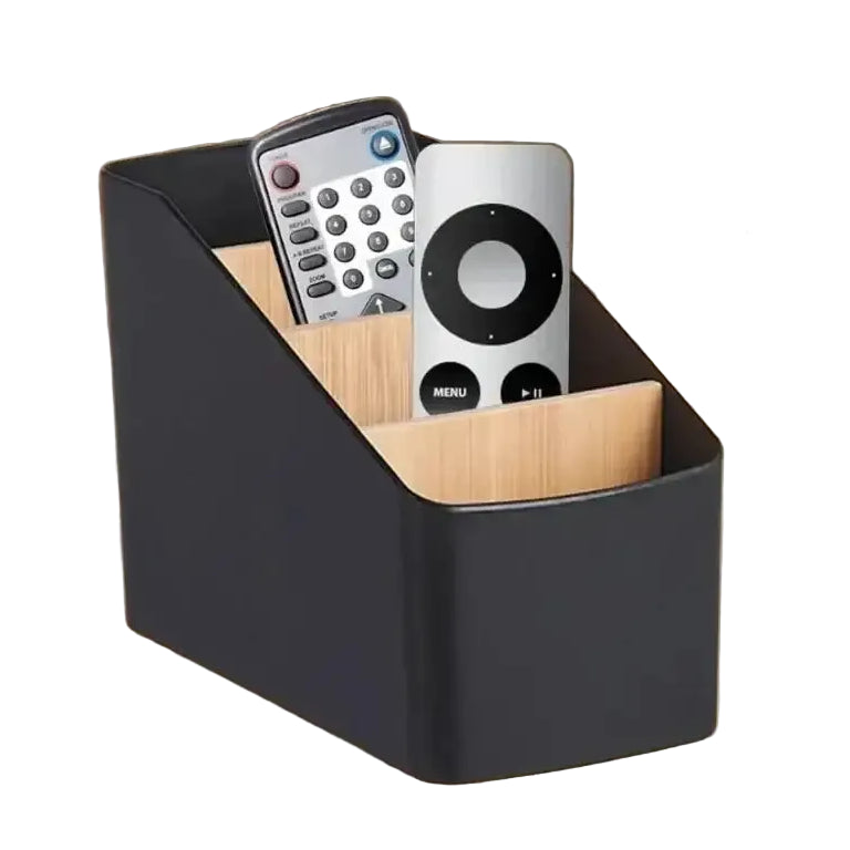 Multipurpose Desktop Storage Box TV Remote Holder Living Room Wooden Storage Box For Bedroom Living Room Table Organizer